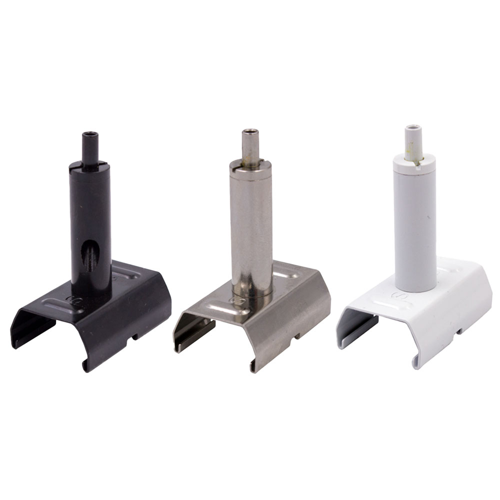 Pendelclip voor staaldraad met gripper