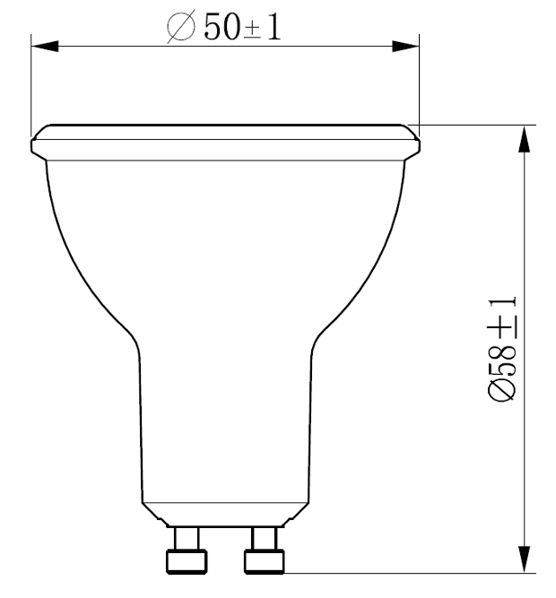 WiZ Pro PAR16 GU10 RGBTW 4.9W 230V