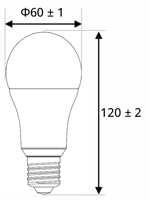 WiZ Pro A60 E27 RGBTW 8W 230V