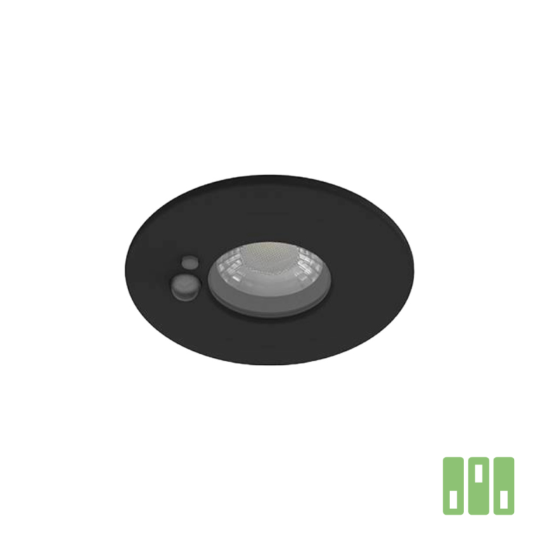 KORY R SENSOR 6W 775Lm 60° IP65 MAT ZWART