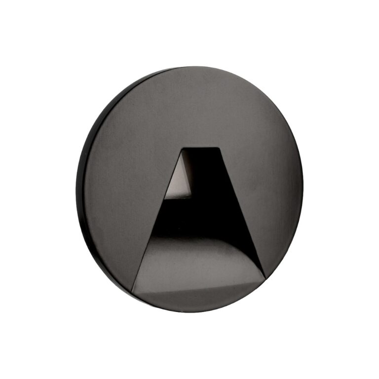 Cover Inbouw Wandlamp Alwaid Rond Zwart